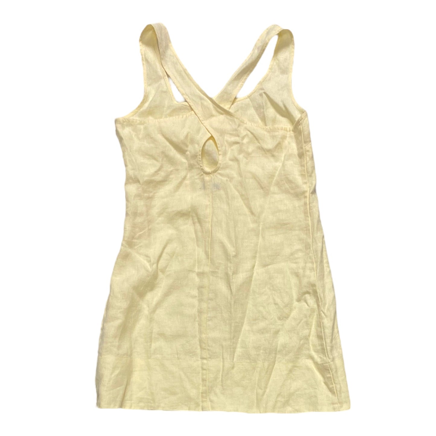 Yellow Dress Casual Short Madewell, Size 2