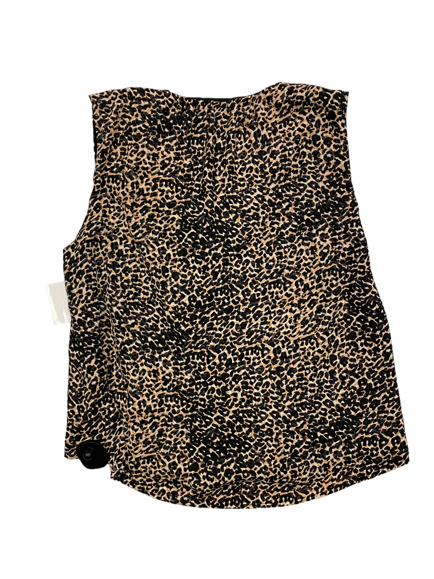 Animal Print Top Sleeveless Evereve, Size M