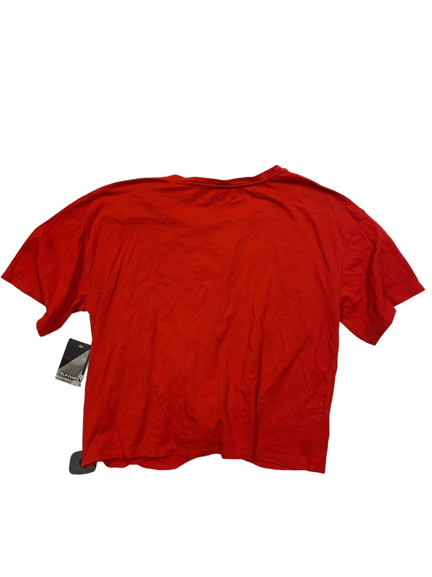Red Top Short Sleeve Cmc, Size L