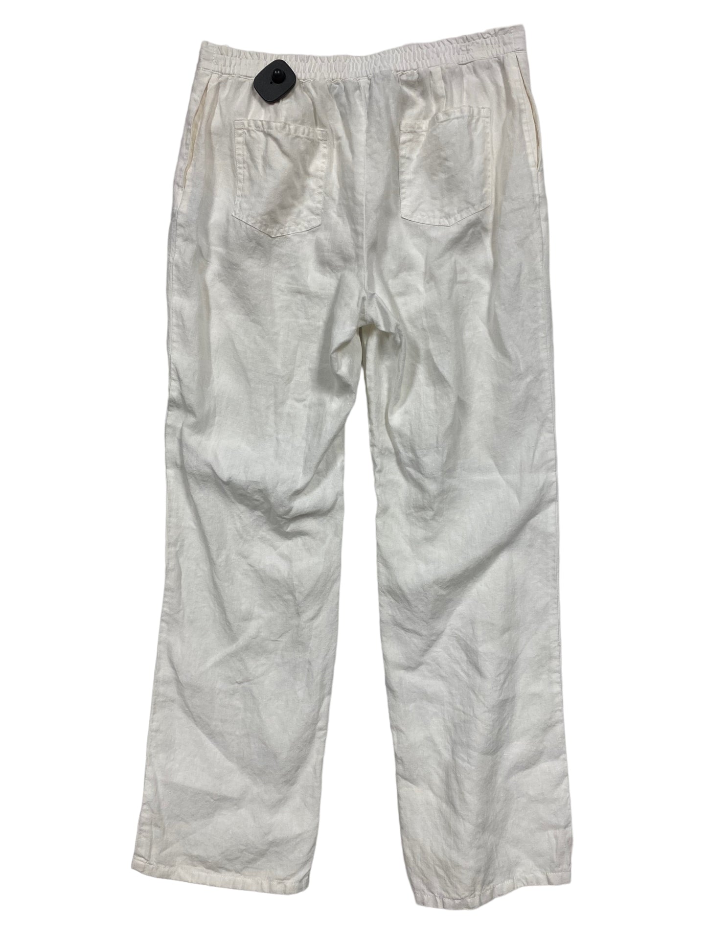 White Pants Linen Boden, Size 8
