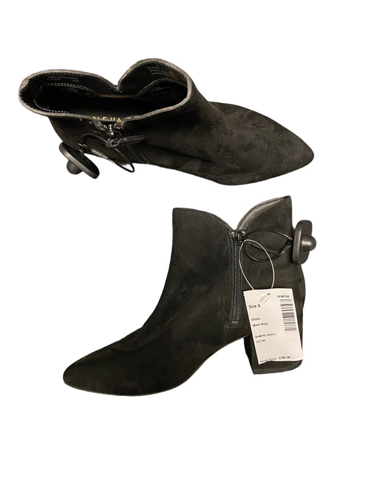 Black Boots Ankle Heels Cole-haan, Size 6