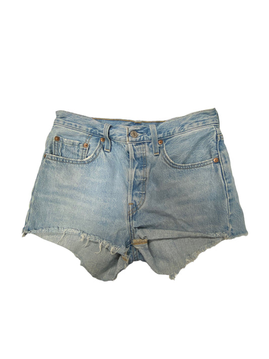 Blue Denim Shorts Levis, Size 2