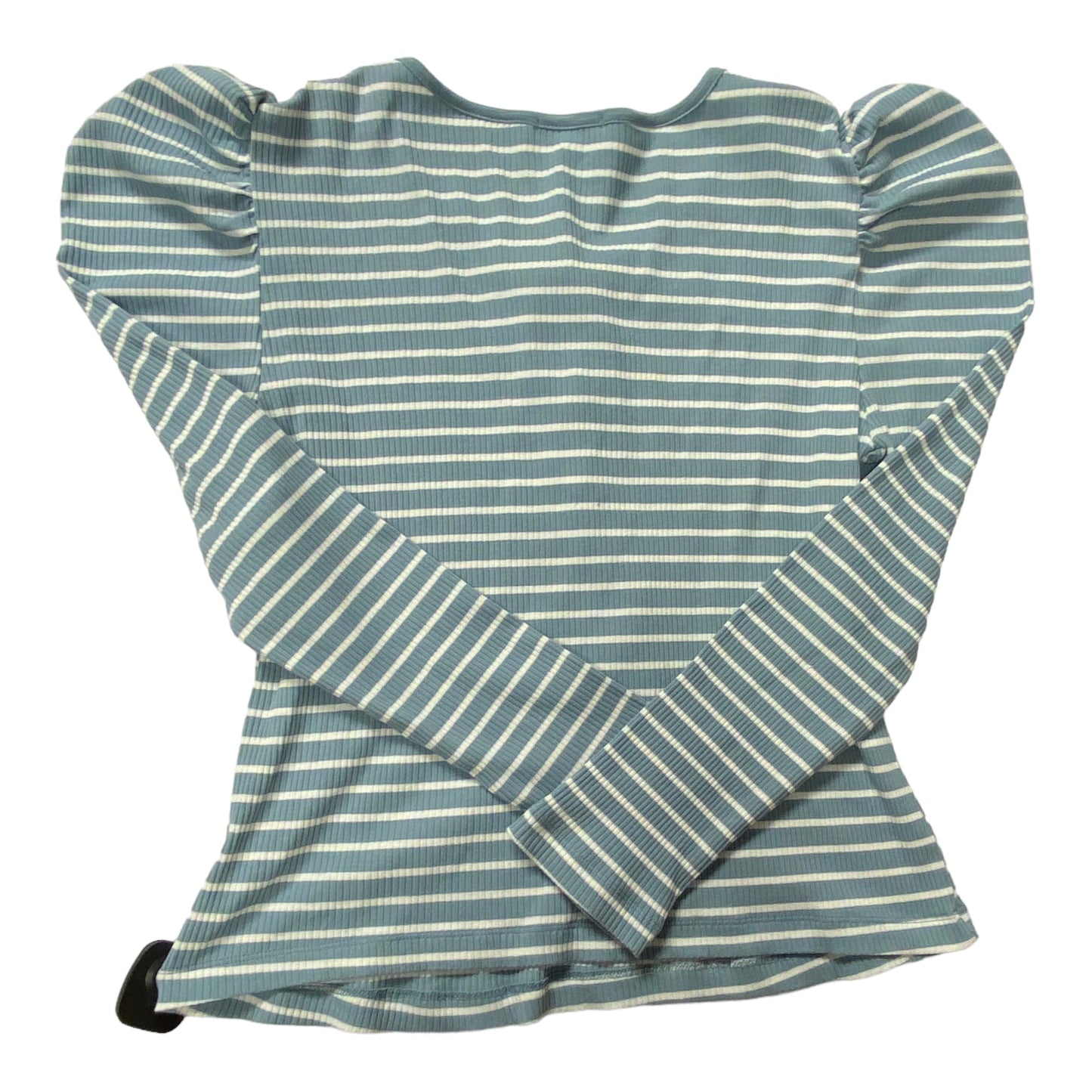 Striped Pattern Top Long Sleeve Porridge, Size Xl