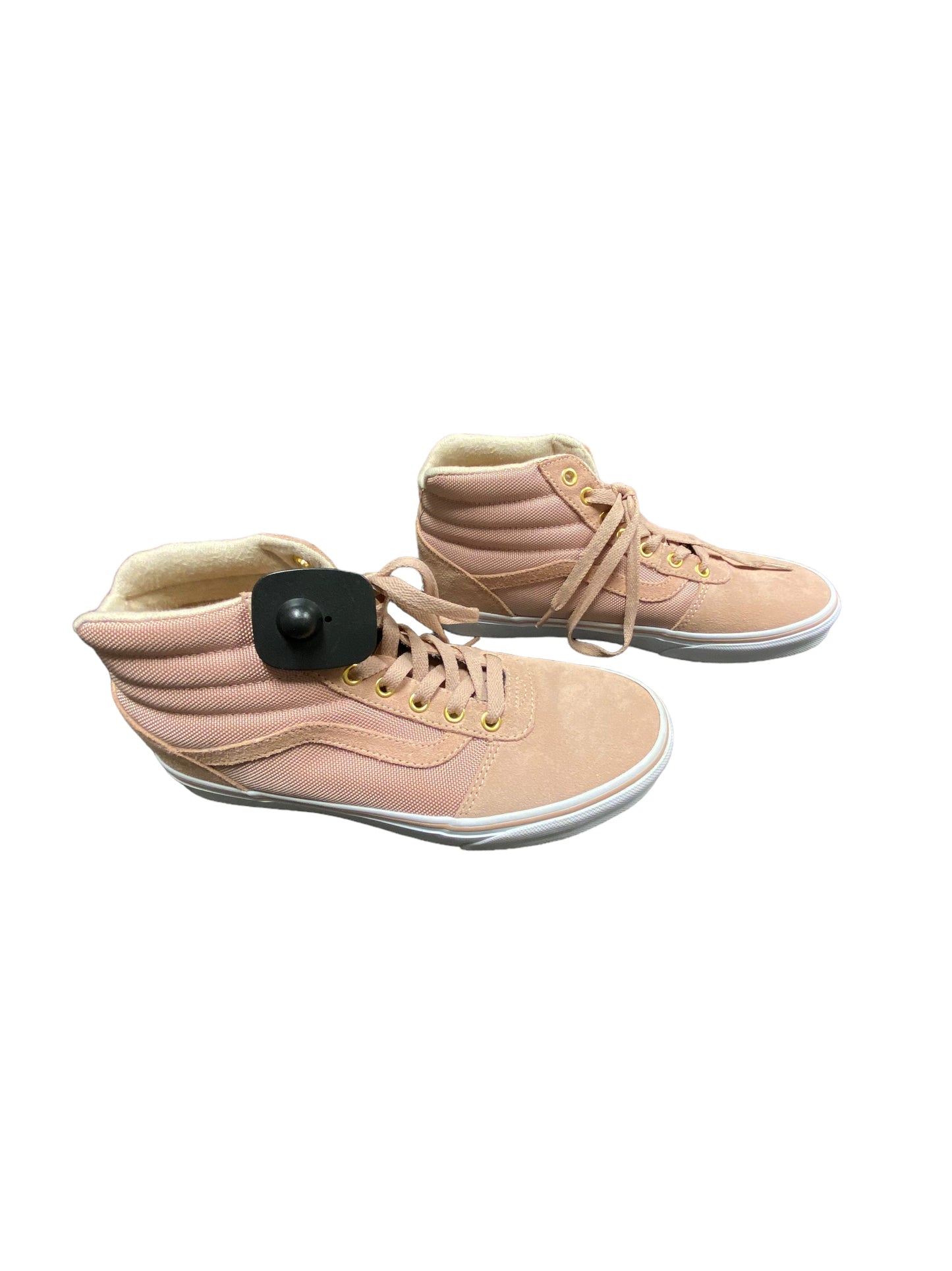 Pink Shoes Athletic Vans, Size 8.5