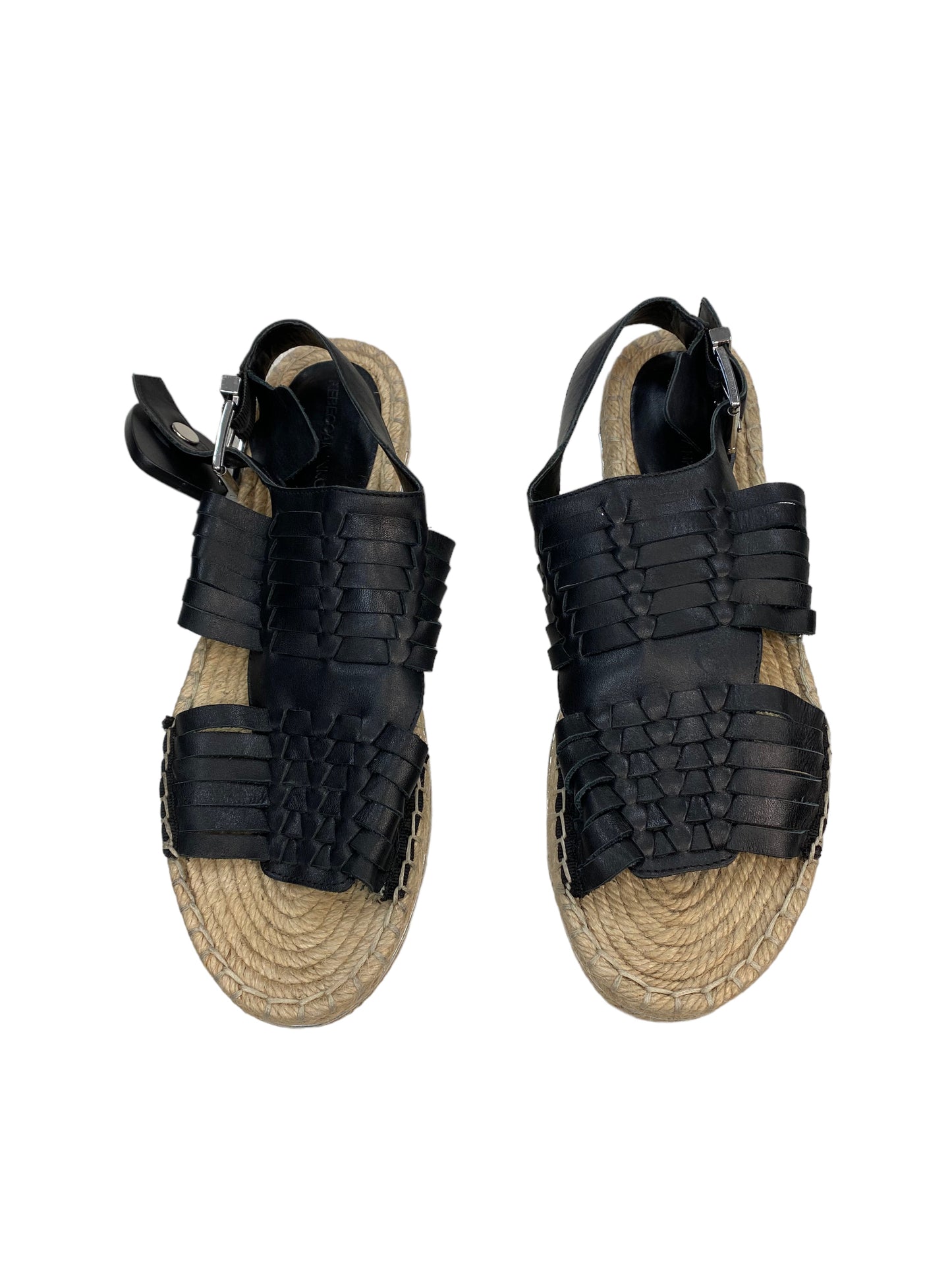Black Sandals Designer Rebecca Minkoff, Size 8