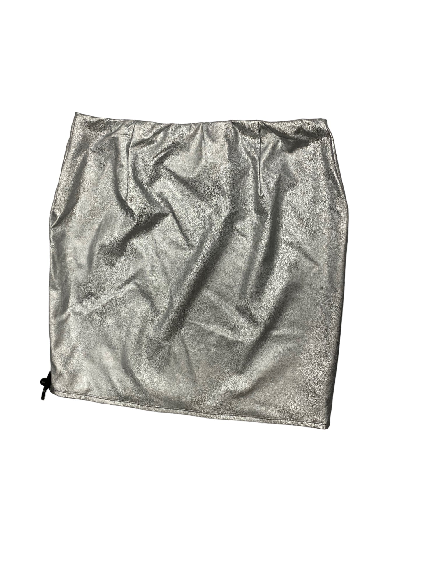 Silver Skirt Mini & Short naked wardrobe, Size 1x