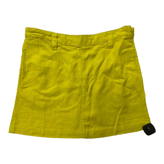 Green Skirt Mini & Short Free People, Size 6