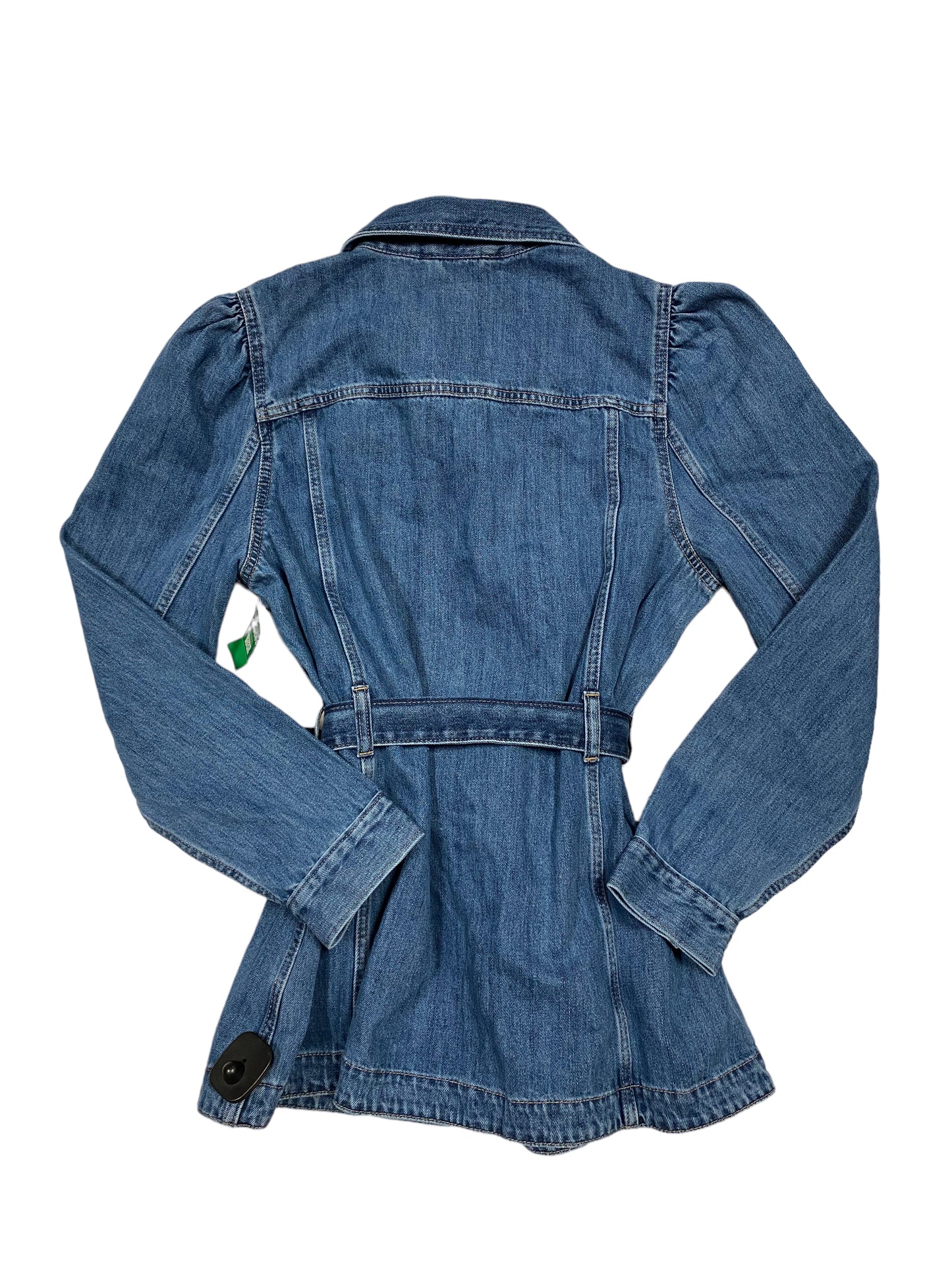 Jacket Denim By Gap In Blue Denim, Size: L