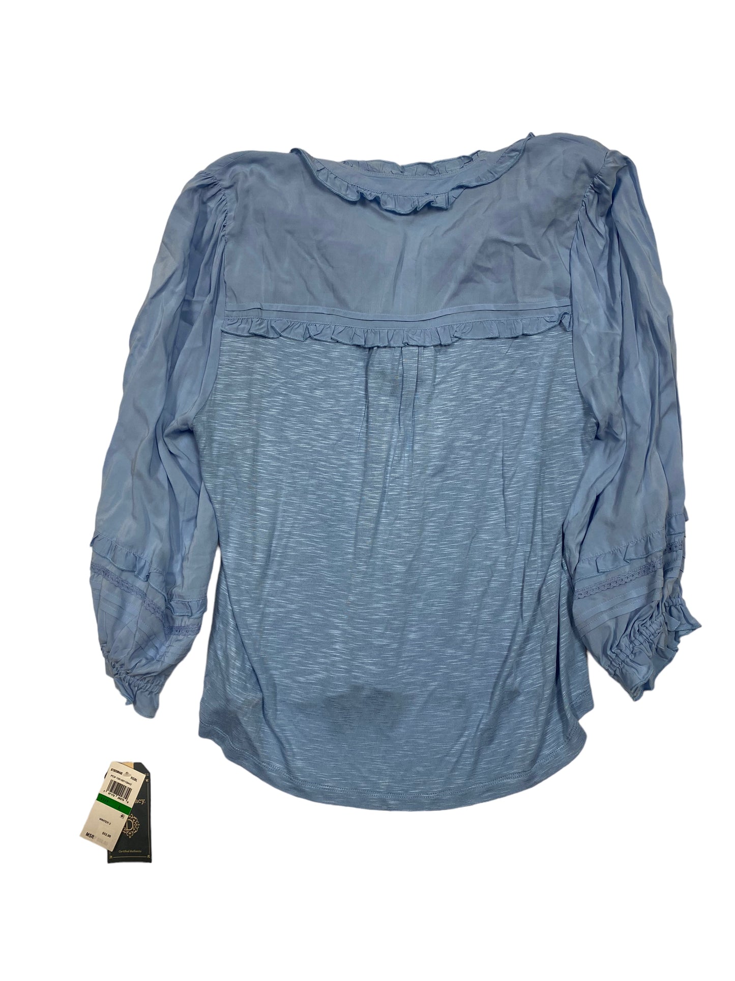 Top Long Sleeve By Democracy In Blue, Size: L