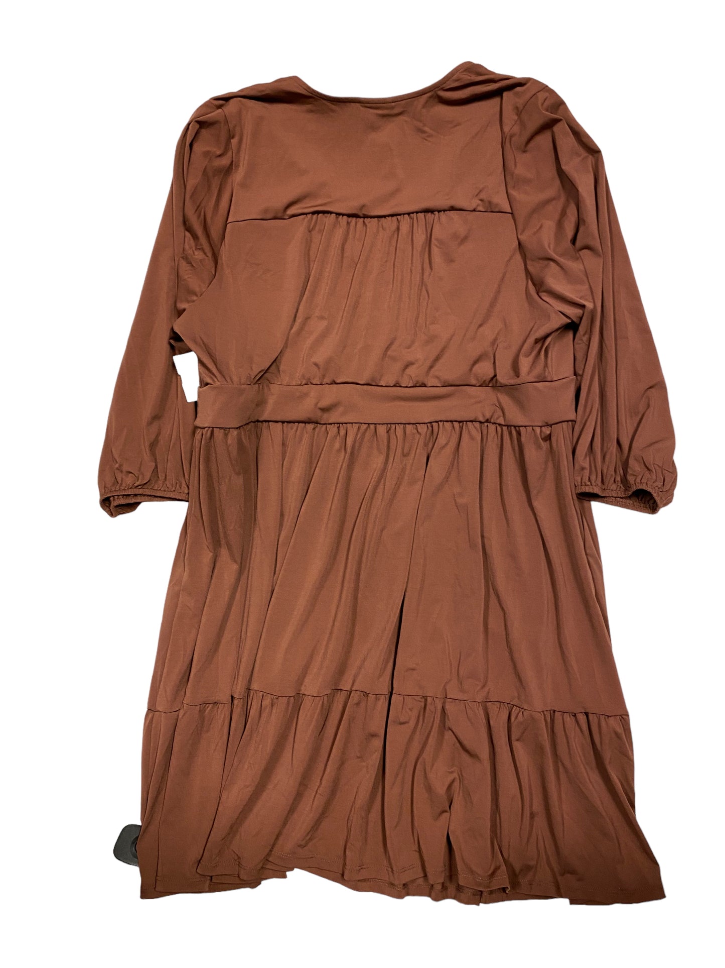 Dress Casual Short By Torrid In Brown, Size: 3x