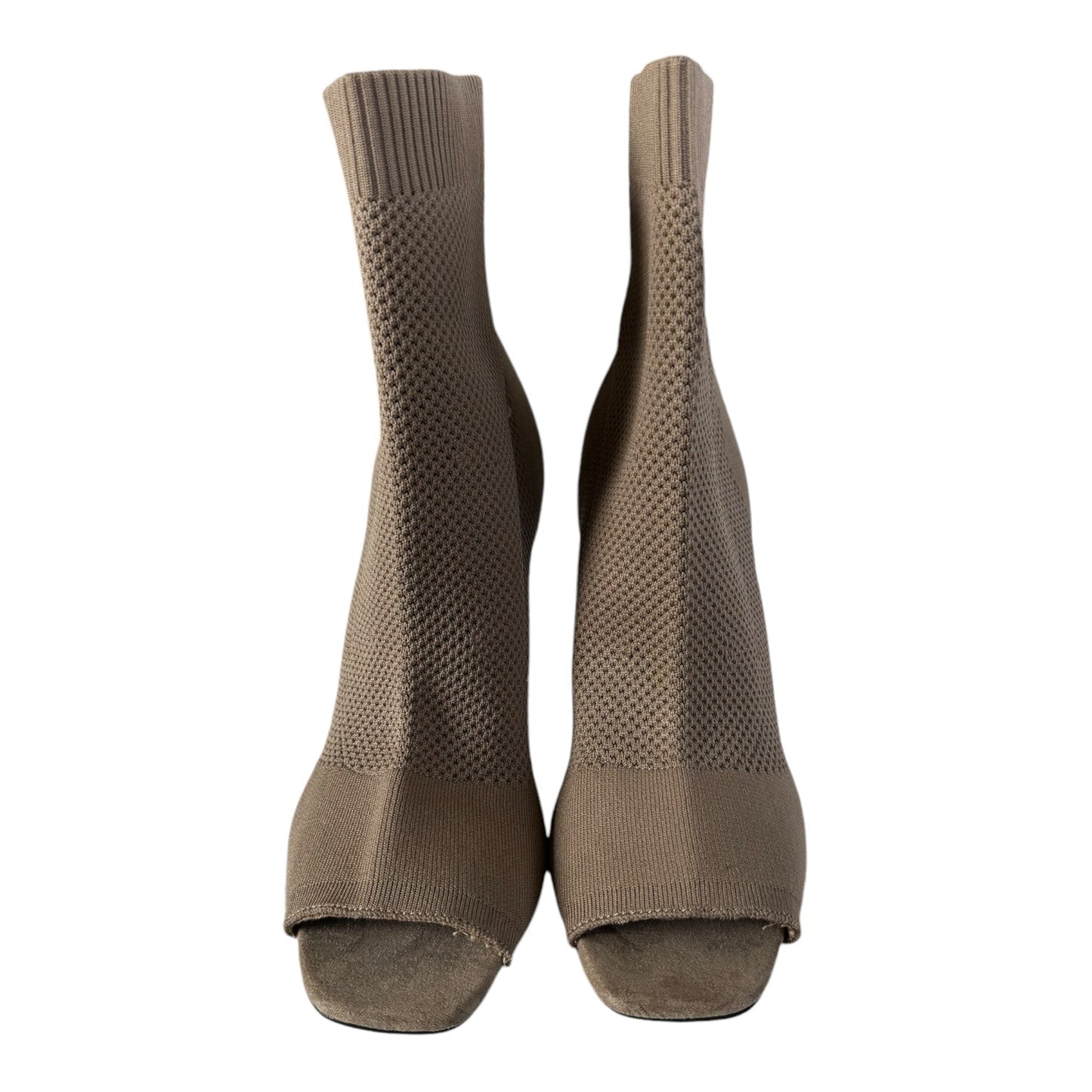 Boots Ankle Heels By Mia In Taupe, Size: 9.5