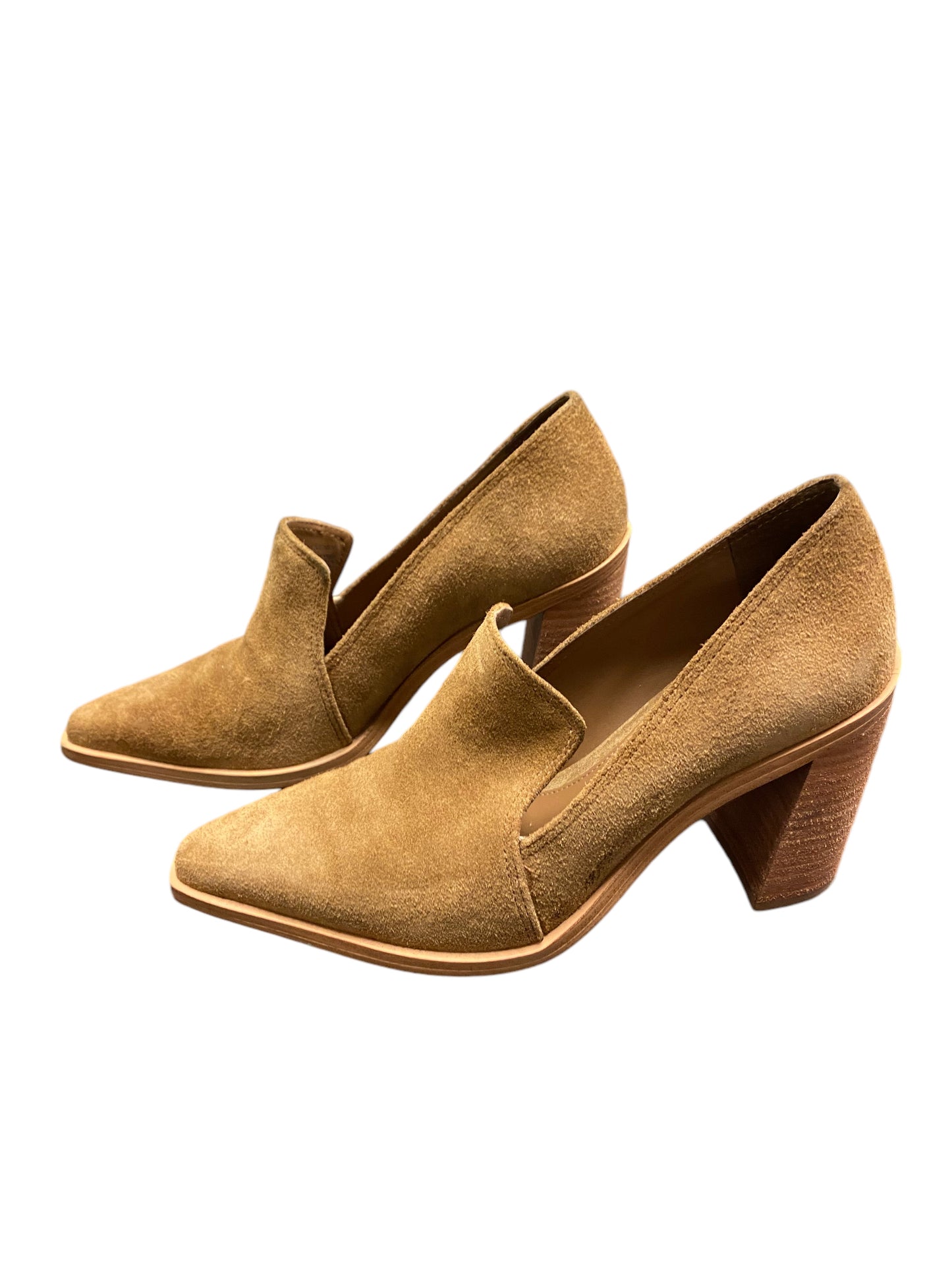 Shoes Heels Block By Vince Camuto In Tan, Size: 6