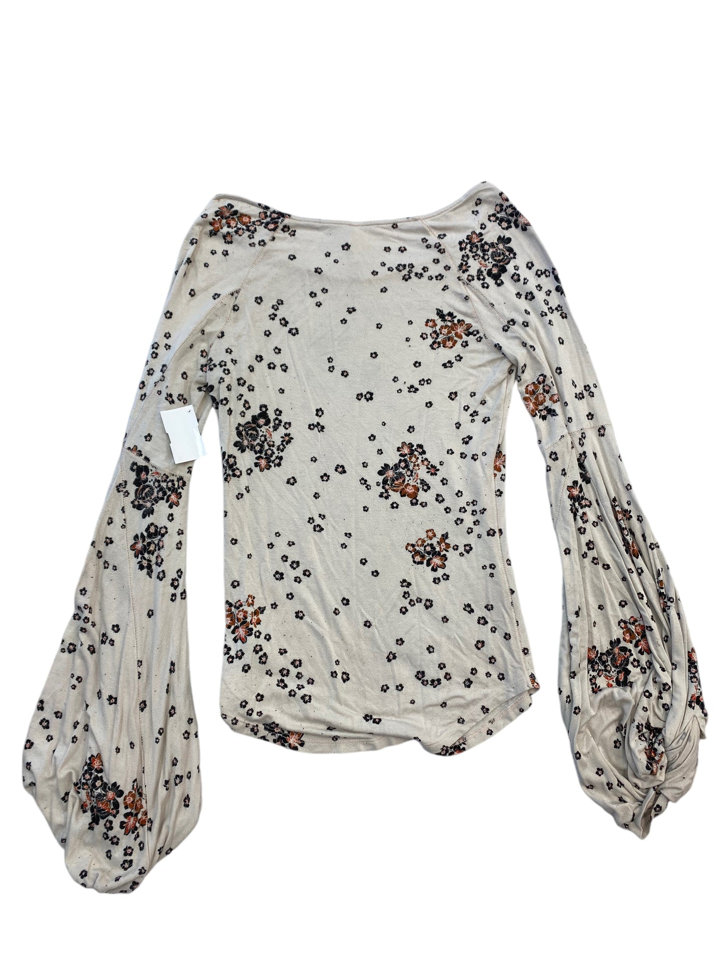 Top Long Sleeve By Free People In Multi-colored, Size: M