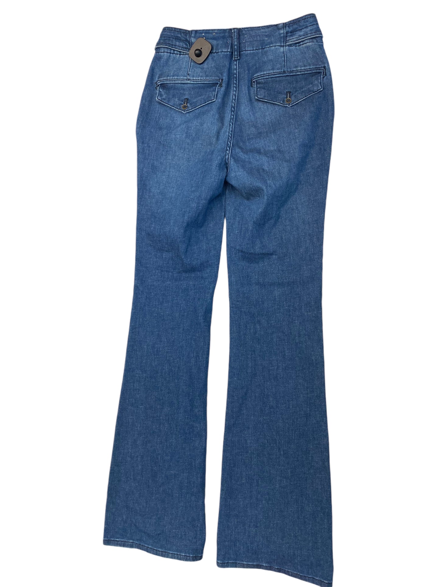 Jeans Straight By Pilcro In Blue Denim, Size: 4