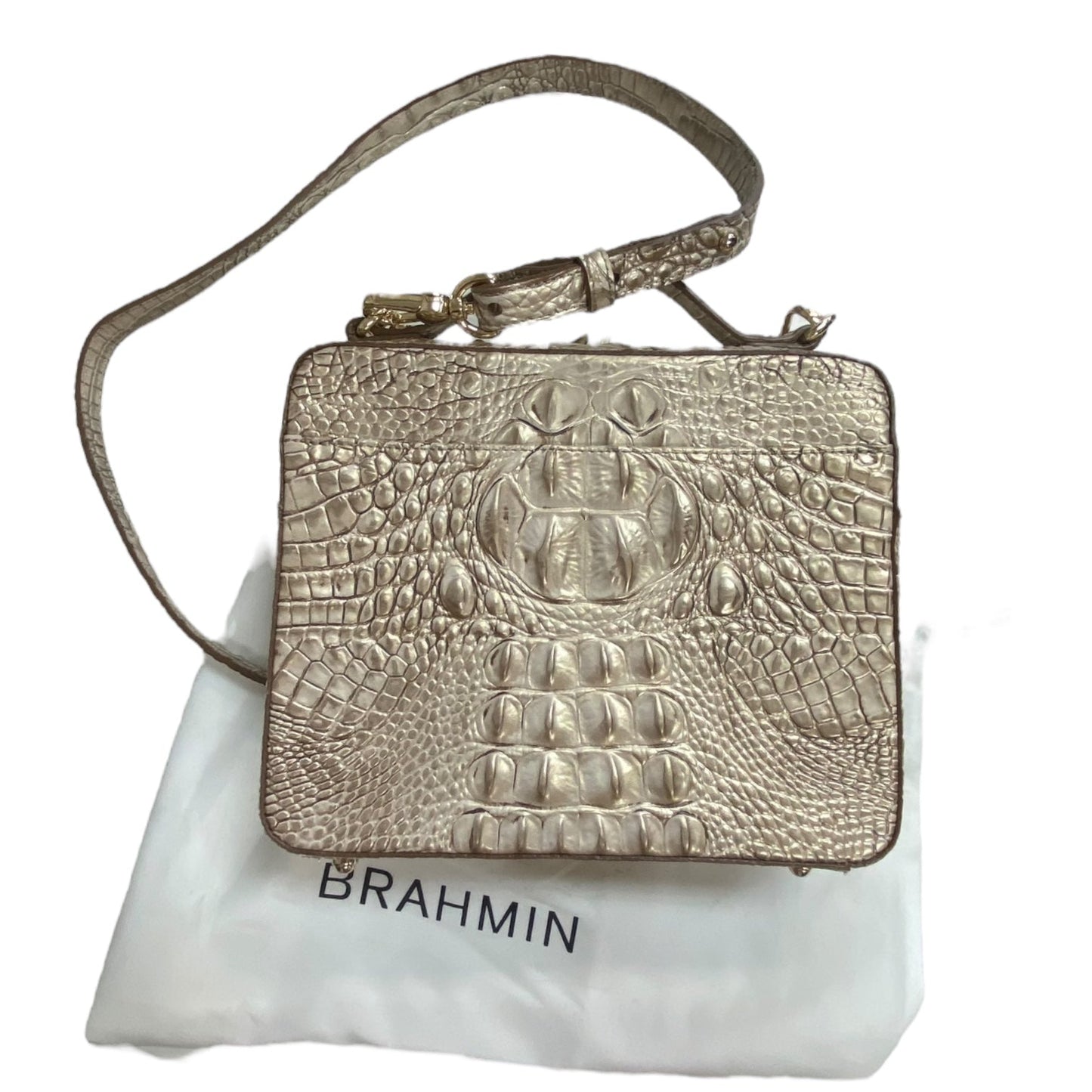 Handbag Designer By Brahmin, Size: Medium