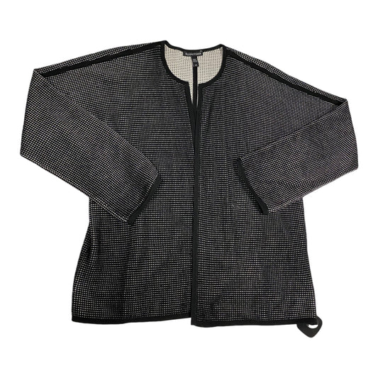 Sweater Cardigan By Eileen Fisher In Black, Size: S