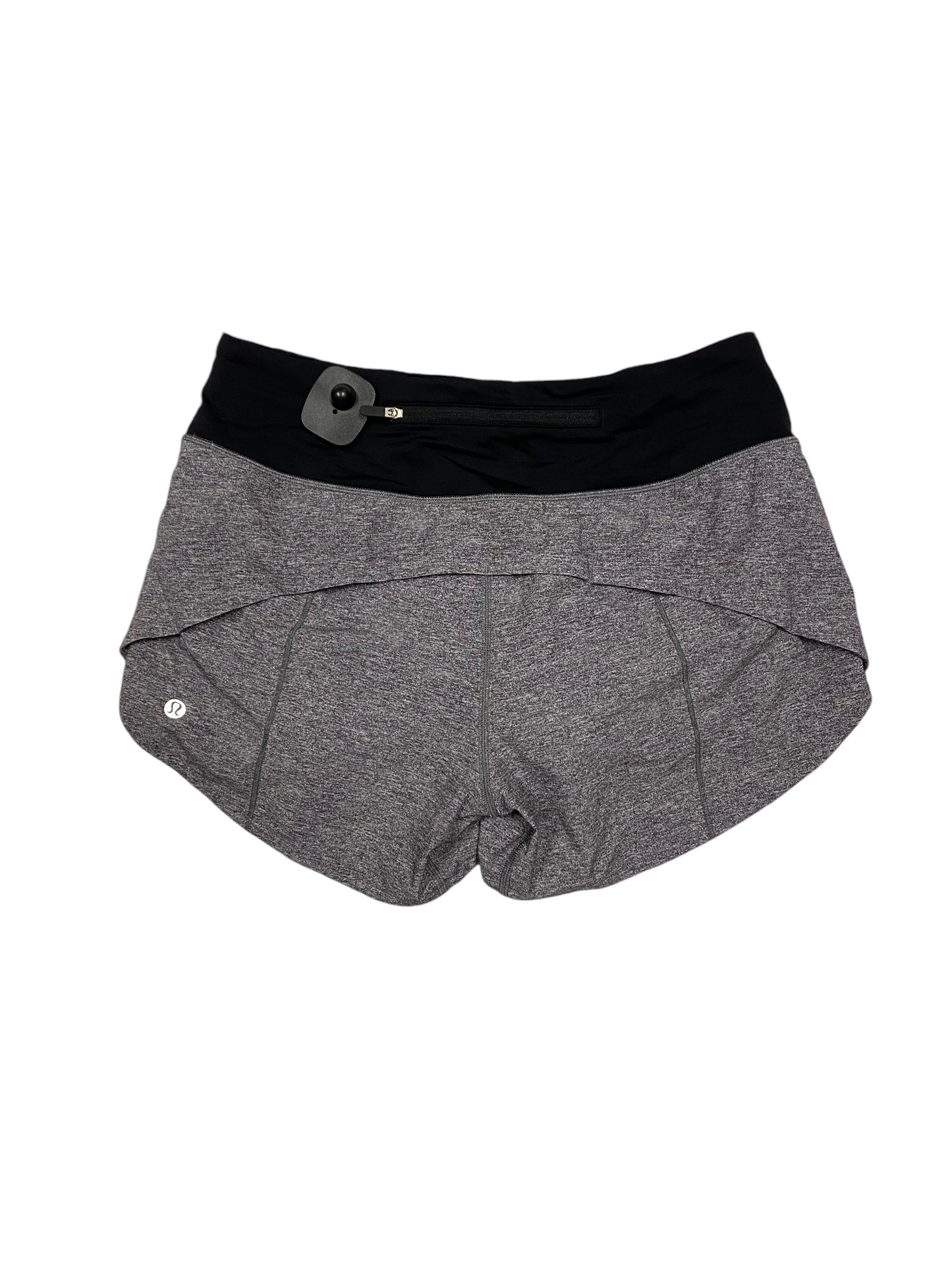 Athletic Shorts By Lululemon In Grey, Size: 6