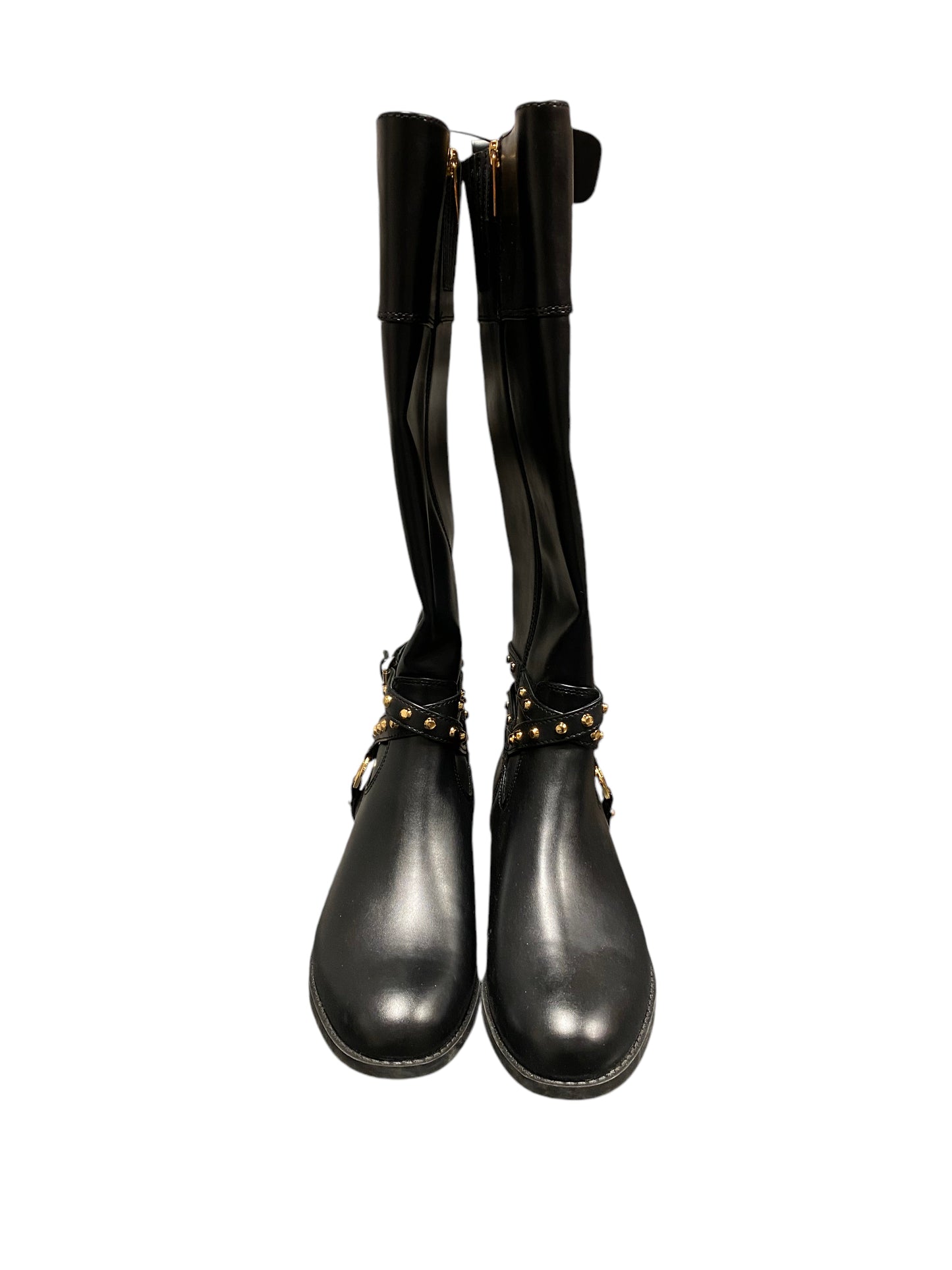 Boots Knee Flats By Michael Kors In Black, Size: 7.5