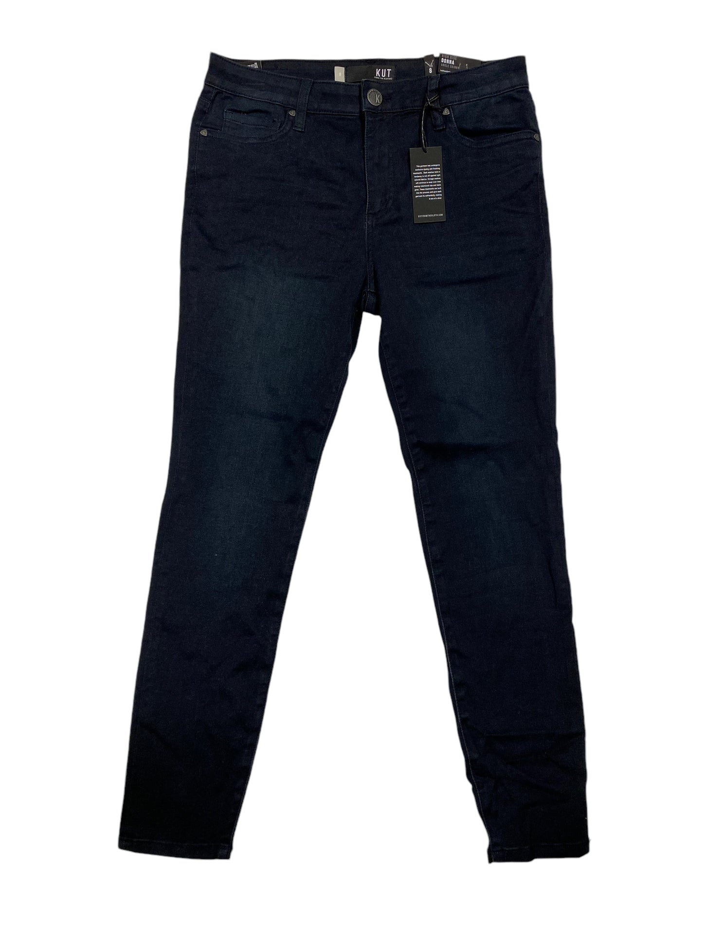 Jeans Skinny By Kut In Blue Denim, Size: 8