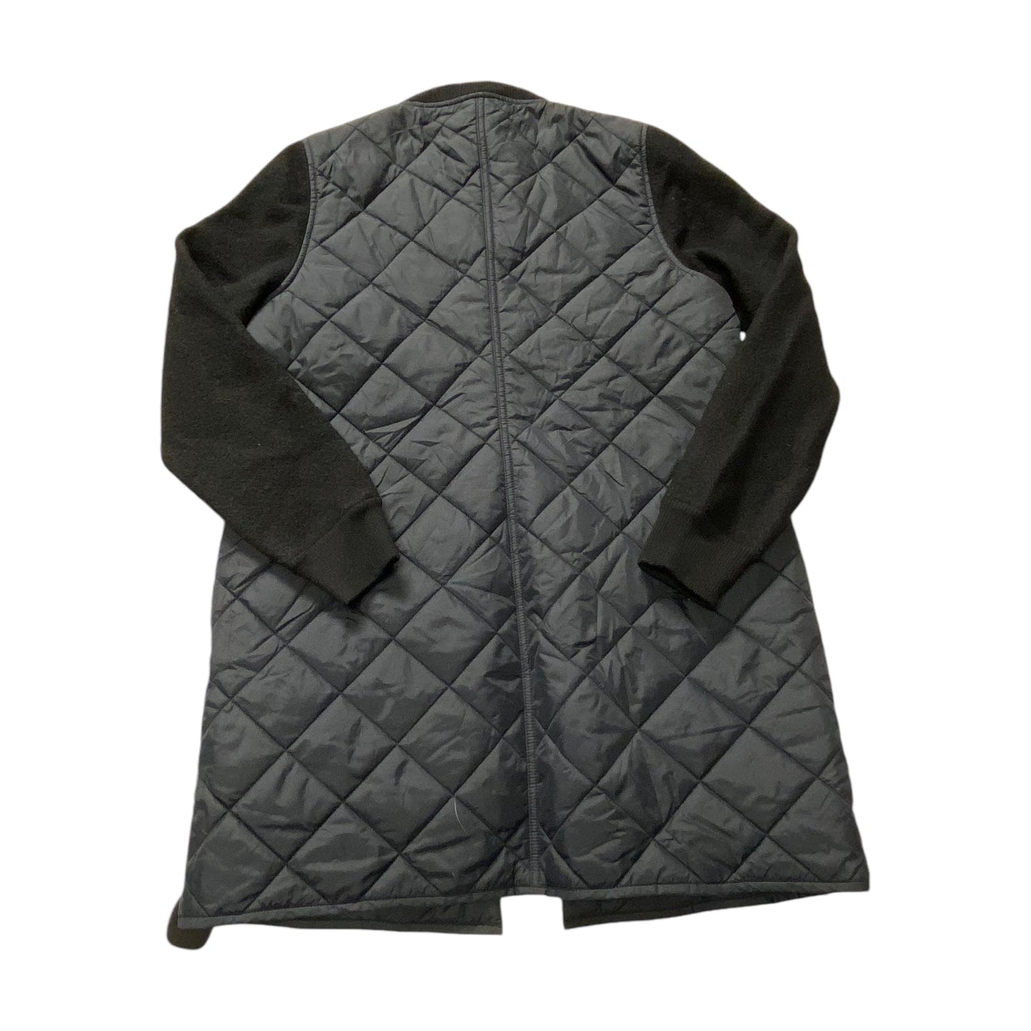 Jacket Puffer & Quilted By Eileen Fisher In Black, Size: S