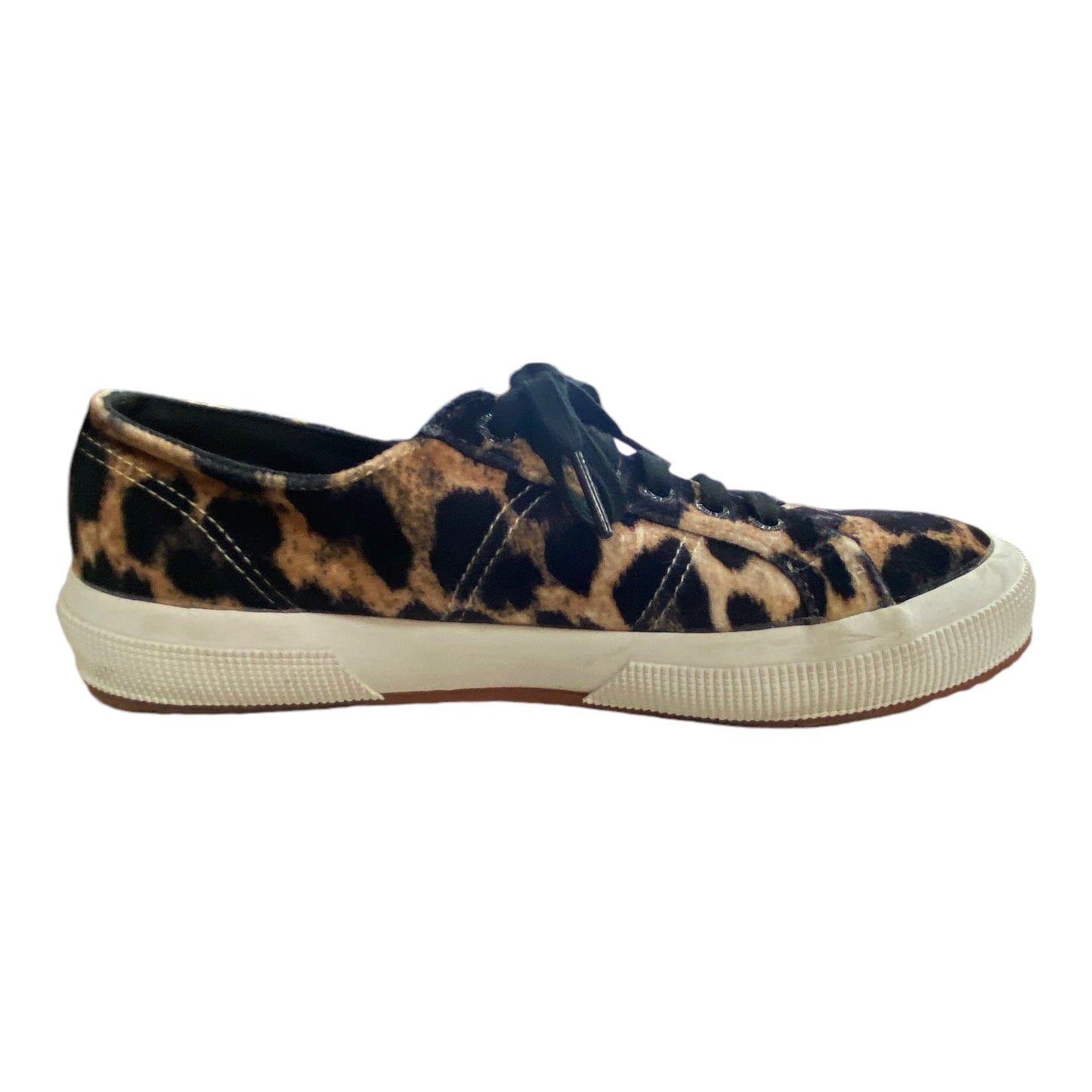 Shoes Athletic By Superga In Animal Print, Size: 8.5