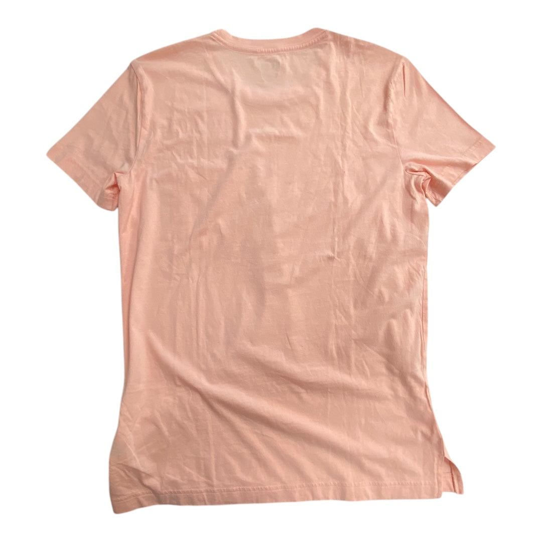 Top Short Sleeve Basic By Pink In Pink, Size: Xs