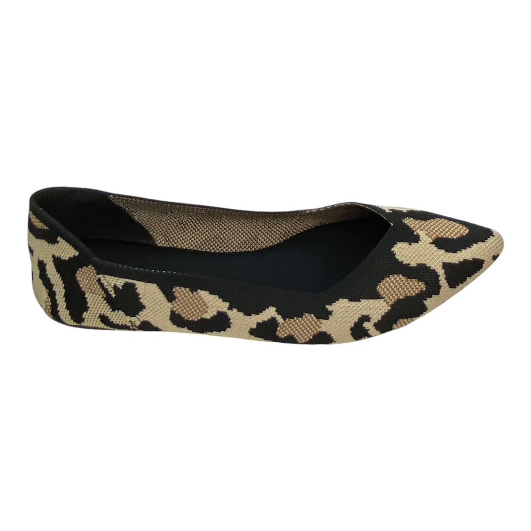 Shoes Flats By Mia In Animal Print, Size: 10