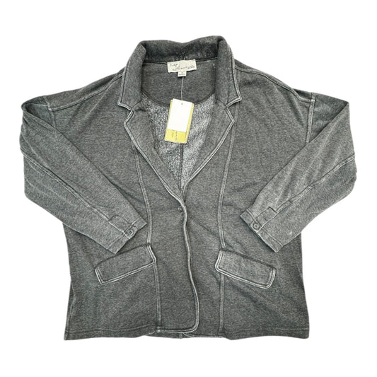 Sweater Cardigan By Vintage Havana In Grey, Size: M