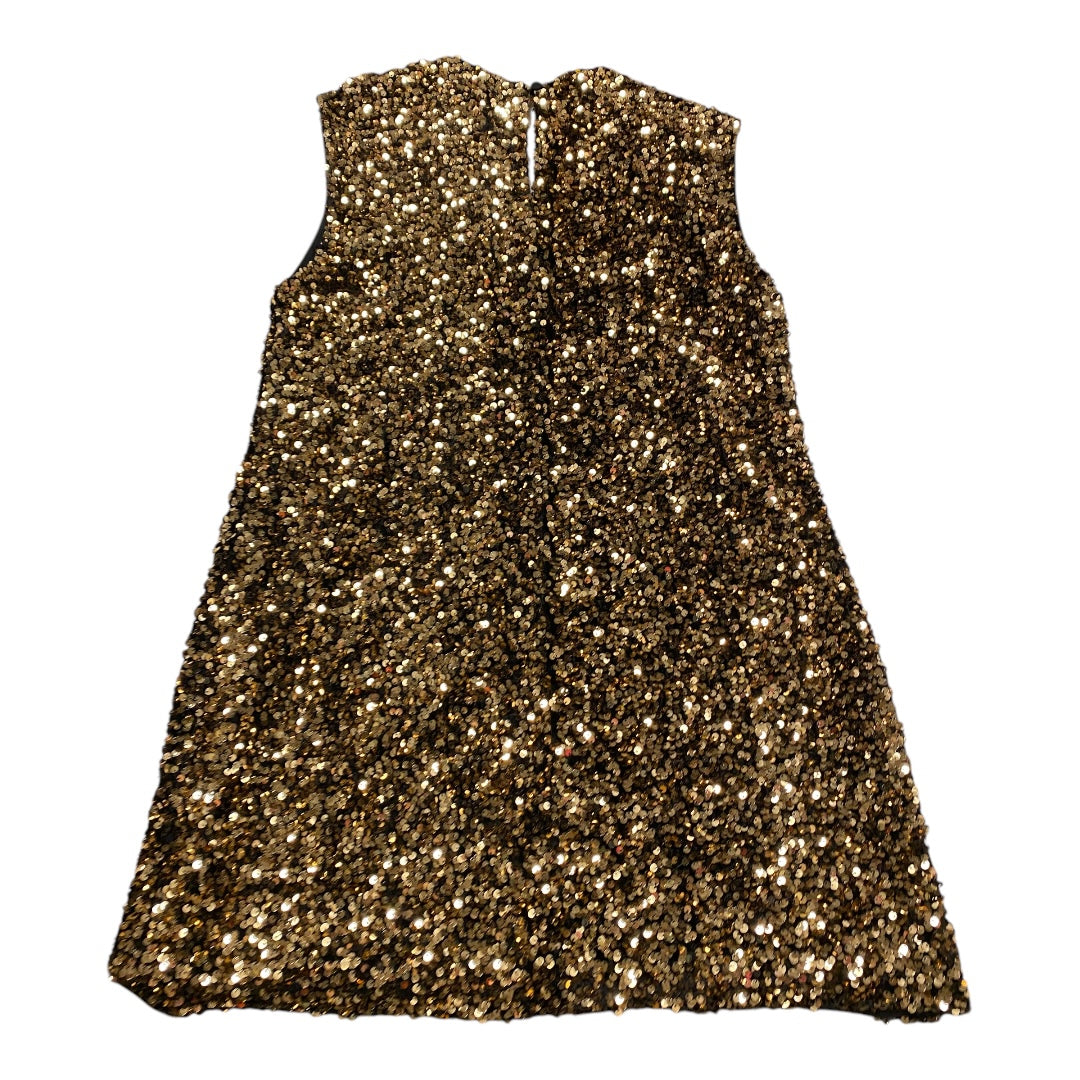 Dress Casual Short By Banana Republic In Gold, Size: L