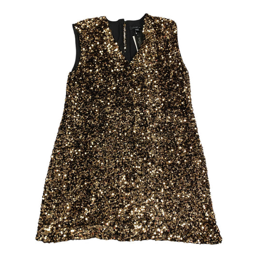 Dress Casual Short By Banana Republic In Gold, Size: L