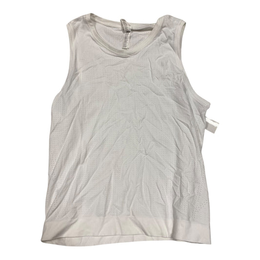 Athletic Tank Top By Athleta In White, Size: Xl