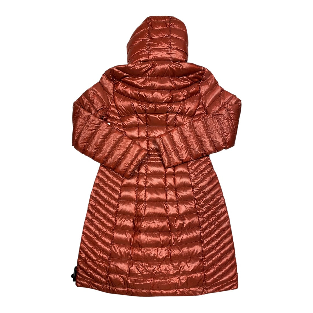 Jacket Puffer & Quilted By Calvin Klein In Red, Size: S