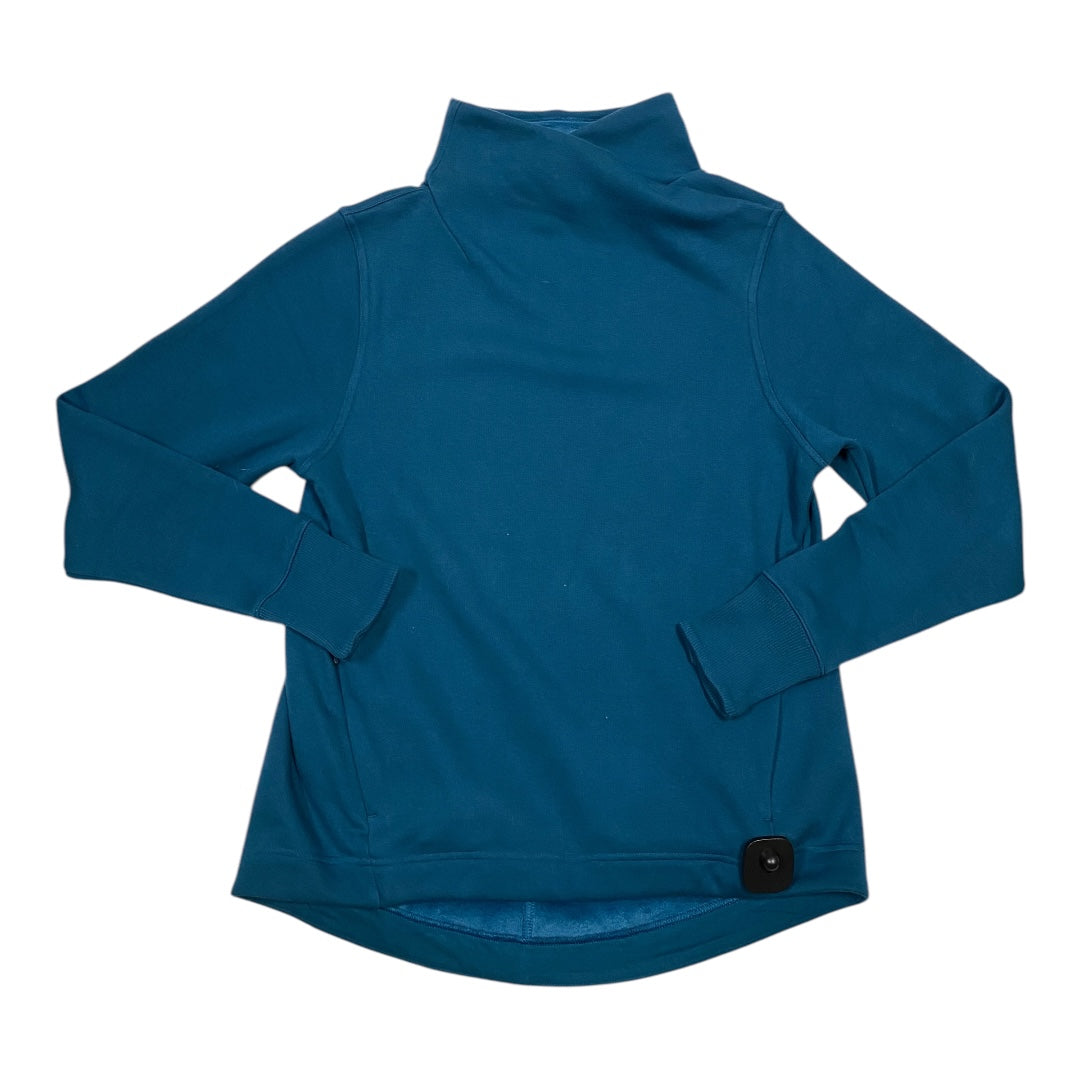 Athletic Top Long Sleeve Crewneck By Athleta In Teal, Size: S