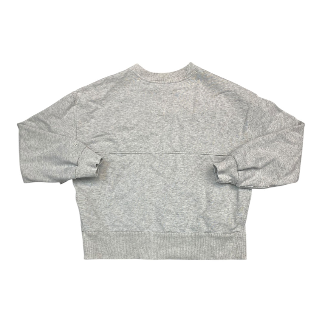 Top Long Sleeve By Everlane In Grey, Size: S