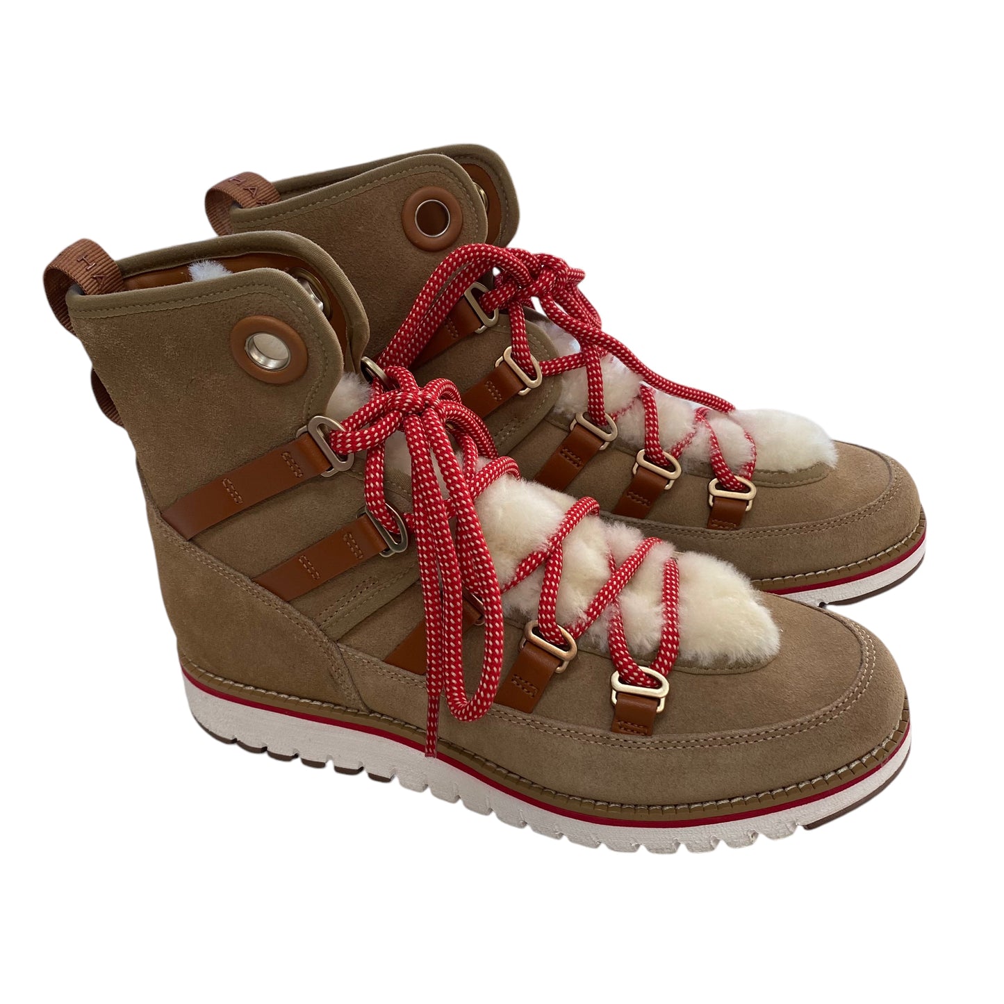 Boots Snow By Cole-haan In Tan, Size: 8