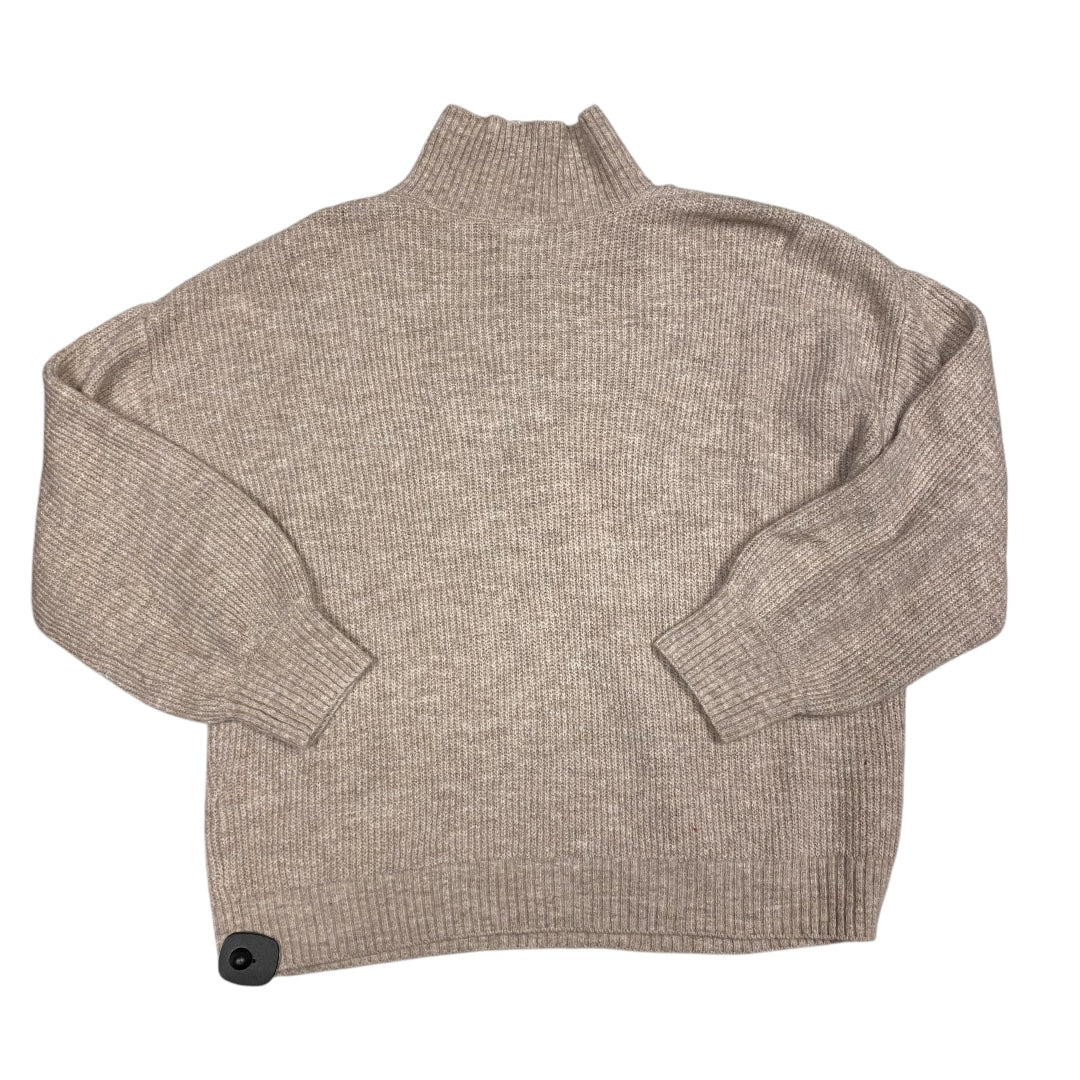 Sweater By Nine West In Taupe, Size: Xxl