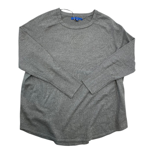 Sweater By Apt 9 In Grey, Size: Xxl