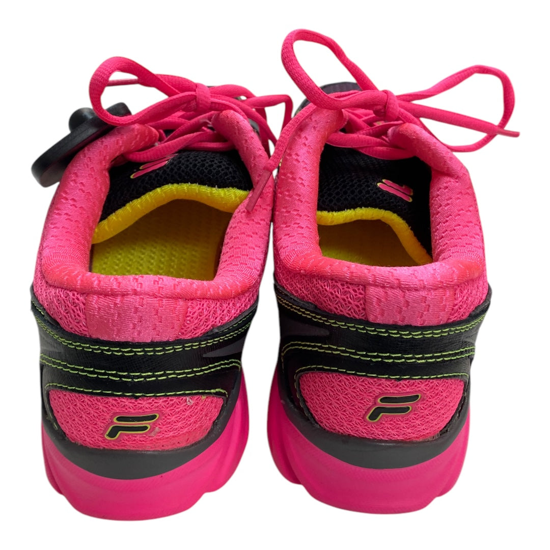 Shoes Athletic By Fila In Pink, Size: 10