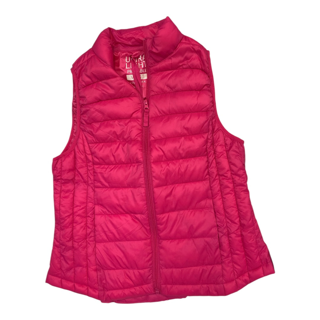 Vest Puffer & Quilted By Love Tree In Pink, Size: L