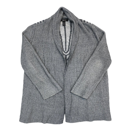 Sweater Cardigan By Style And Company In Grey, Size: M