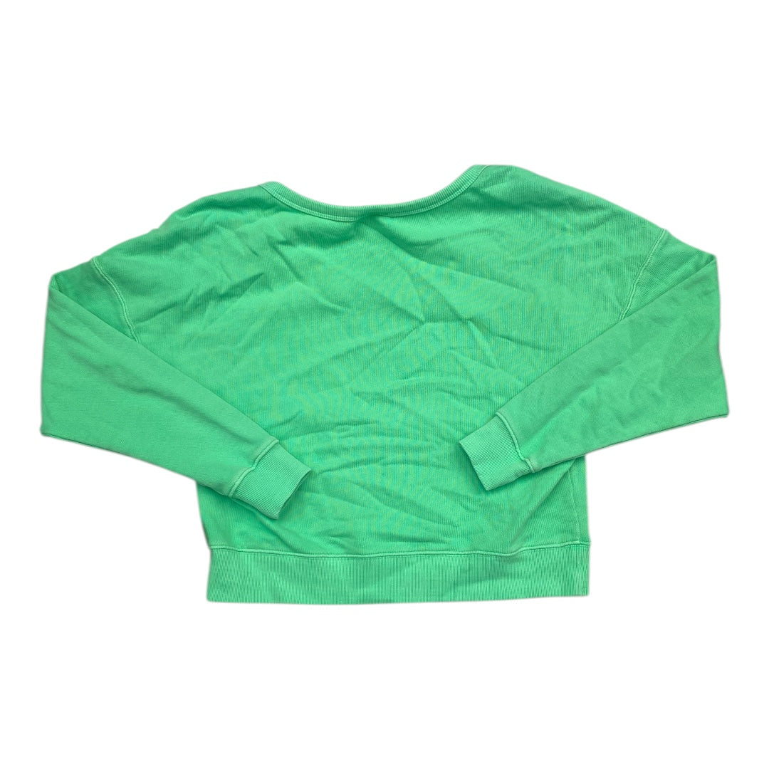 Top Long Sleeve By Universal Thread In Green, Size: S