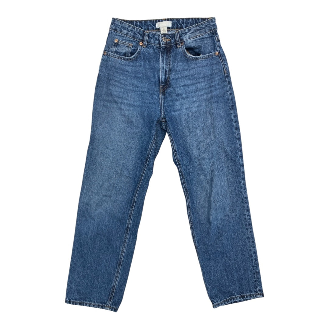 Jeans Boyfriend By H&m In Blue Denim, Size: 4