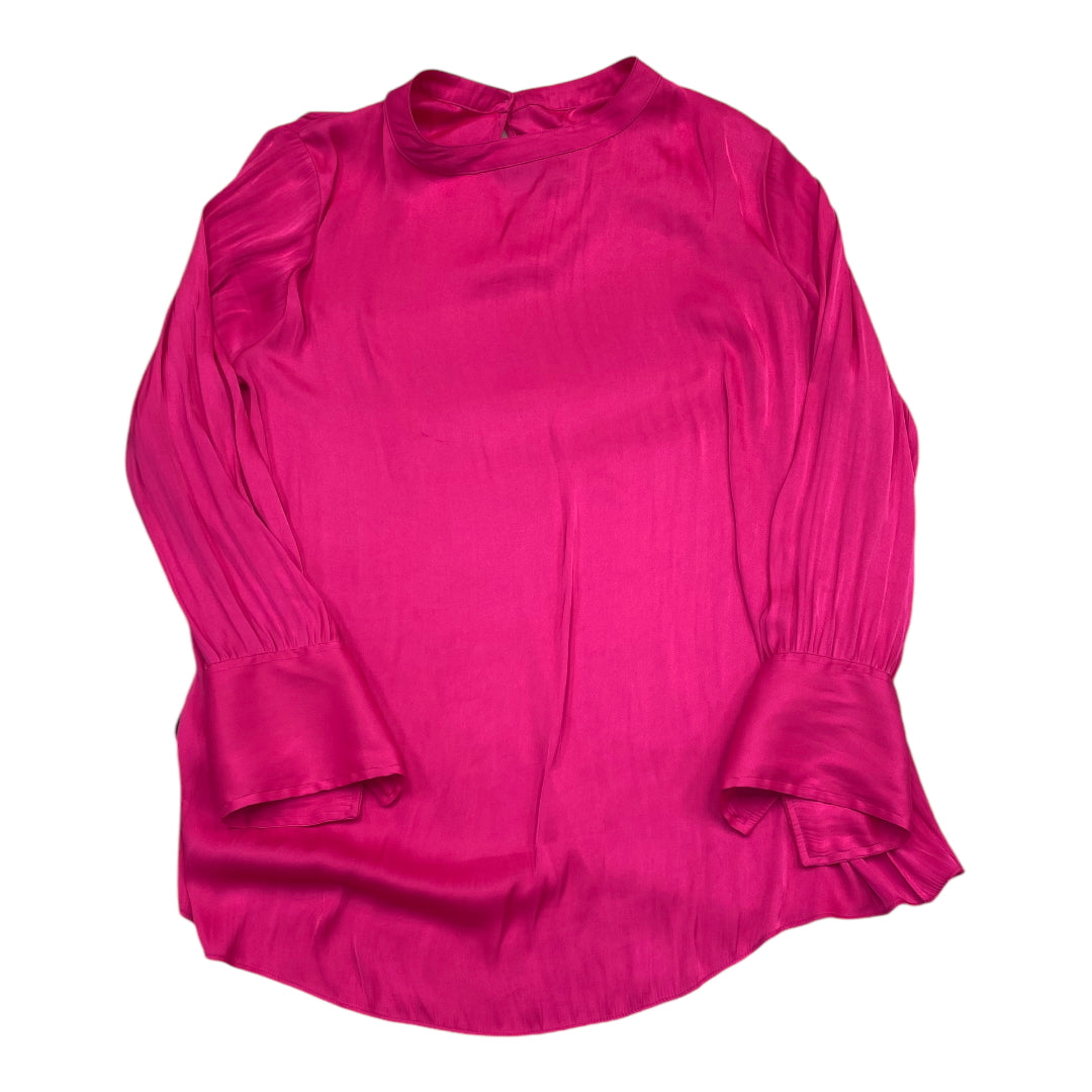 Top Long Sleeve By Lane Bryant In Pink, Size: 18