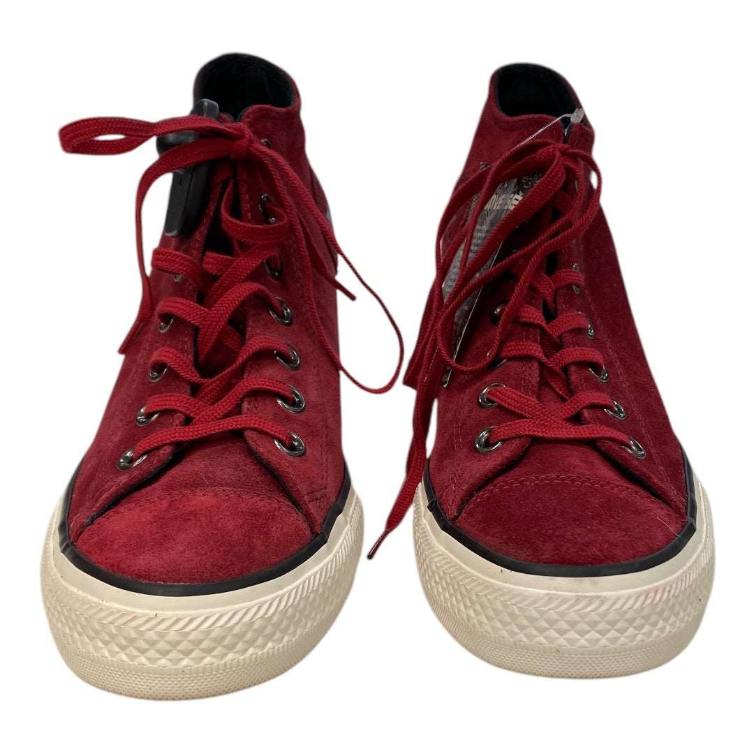 Shoes Athletic By Converse In Red, Size: 9