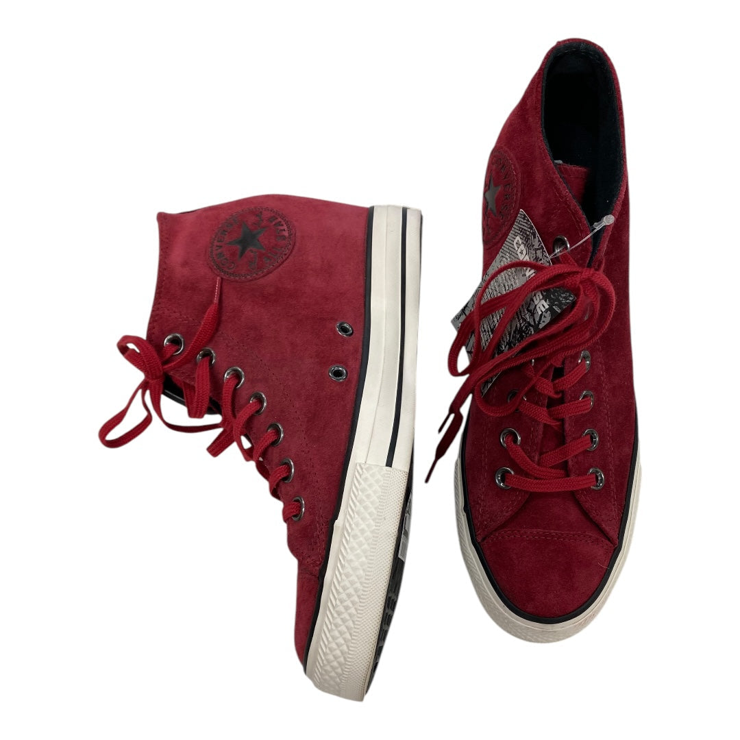 Shoes Athletic By Converse In Red, Size: 9