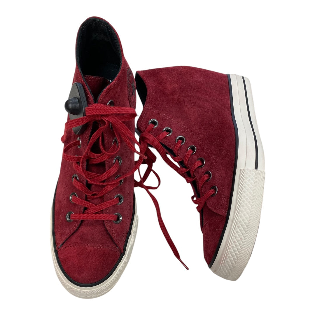 Shoes Athletic By Converse In Red, Size: 9