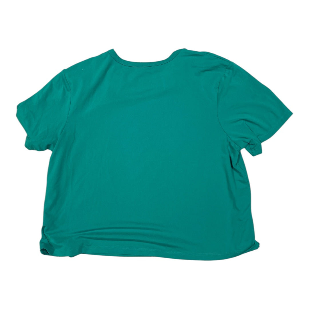 Athletic Top Short Sleeve By All In Motion In Green, Size: S