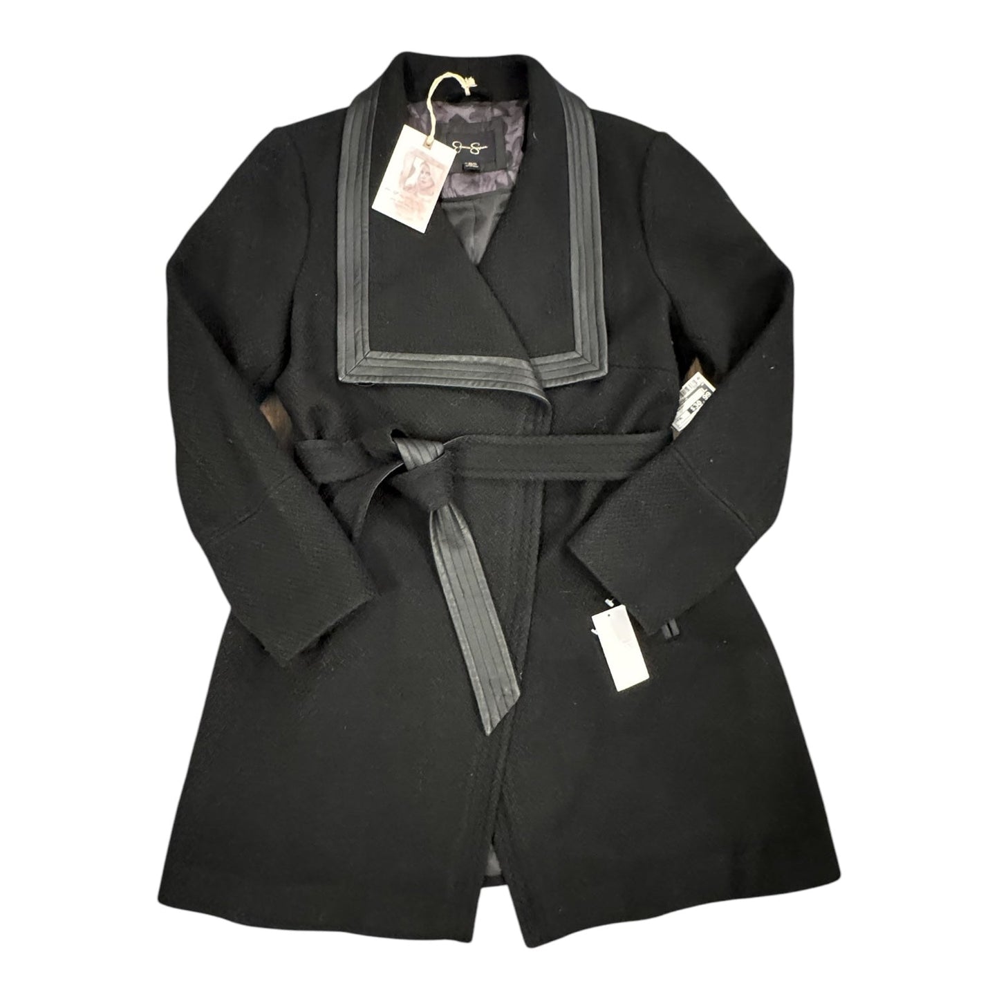 Coat Peacoat By Jessica Simpson In Black, Size: Xl