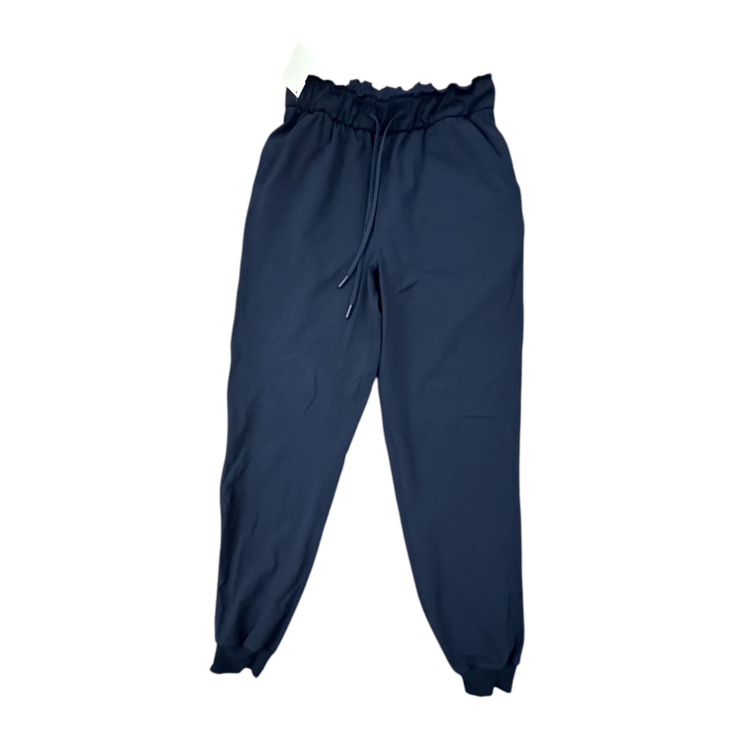 Athletic Designer Pants By Lululemon In Blue, Size: 6