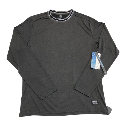 Top Long Sleeve By MODERN CULTURE In Grey, Size: M